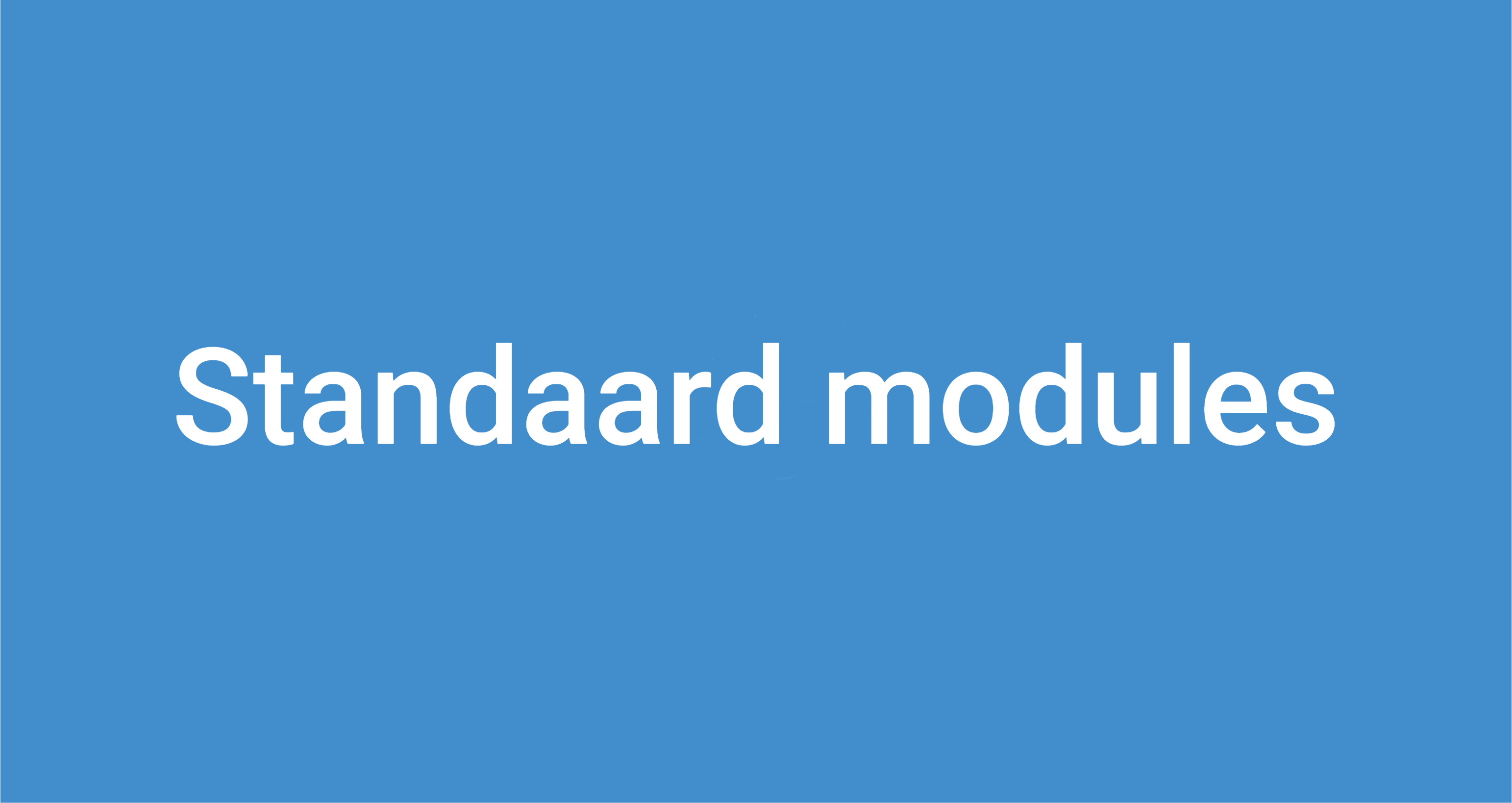 Standaard modules