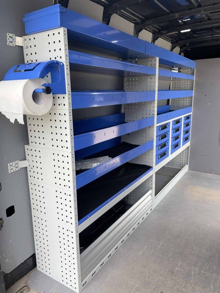 Bedrijfswageninrichinting